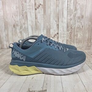 Hoka One One Arahi 3 Women Blue Gray Stability Running Shoes 1104099 Size 10